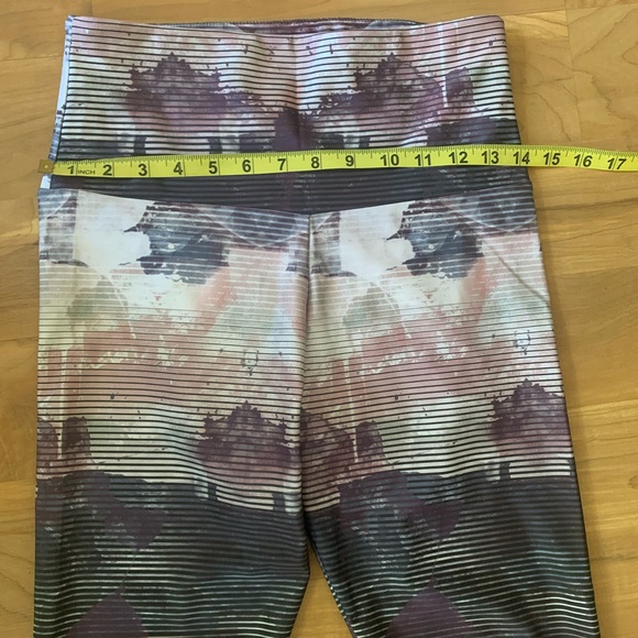 Purple Patterned Tights: Onzie - Picture 13 of 13